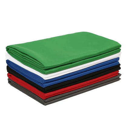 Video Shooting Green White Black Pure Cotton Backdrop Cloth Chromakey Photography Background Screen