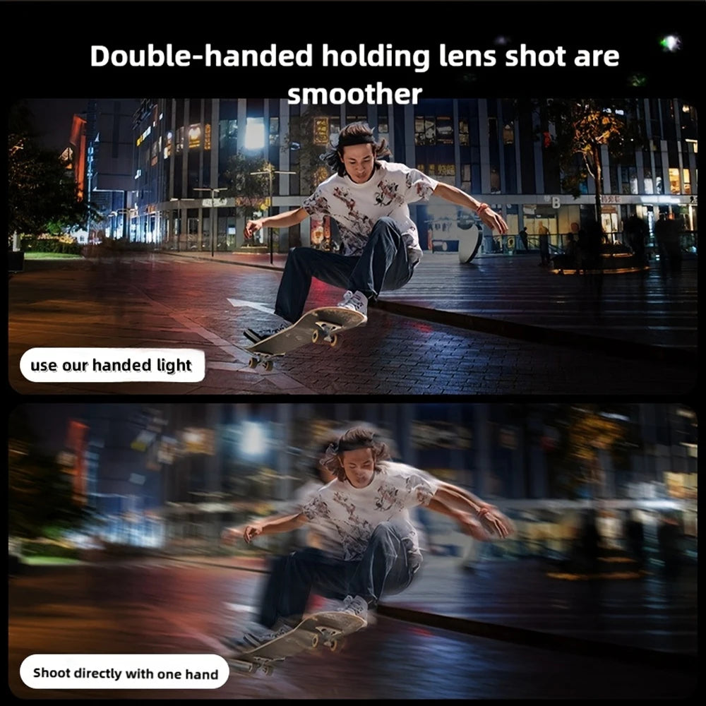 Live streaming Handheld Ring Fill Light Rechargeable 4000mAh Adjustable Brightness RGB Lights Phone Camera Portable Selfie Light