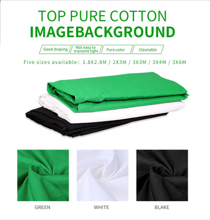 Background Backdrops Studio Background Photo Green Screen Chroma Key For Photography Shooting Background Cloth Muslin Projection