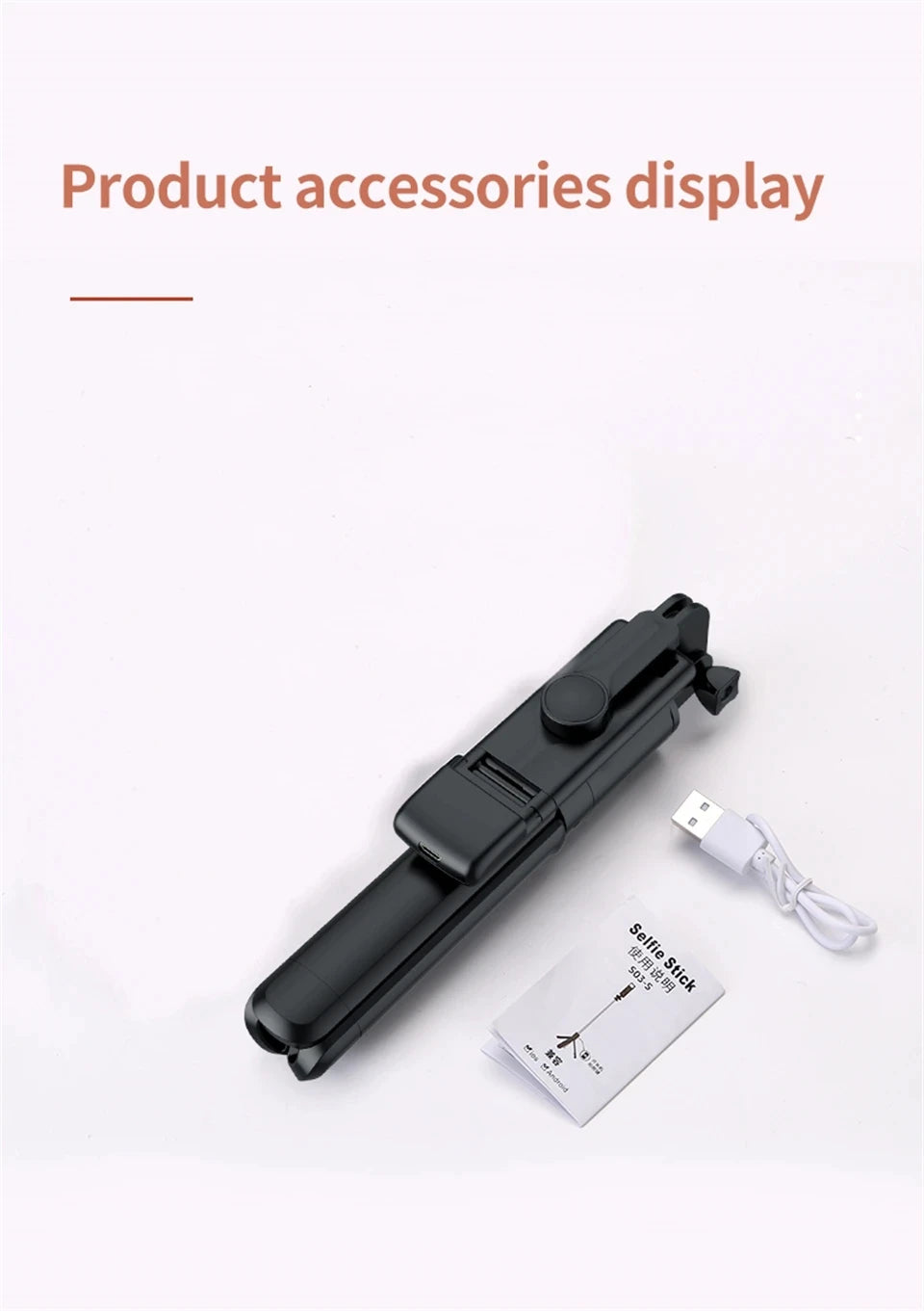 FGCLSY New Tripod for Smartphone Camera,Stand with Bluetooth shutter and light,Wireless Selfie Stick brackets with Phone Holder