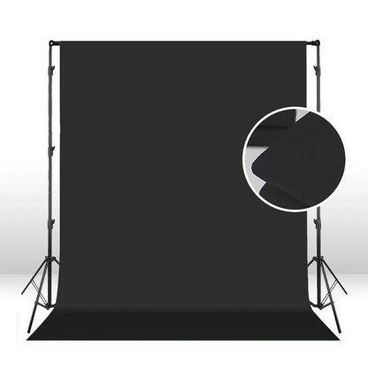 Photography Backdrops Muslin Cotton Green Screen Chromakey Photo Background Cloth Shoot Props Green White Black Grey