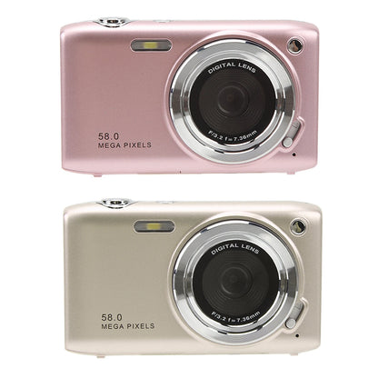 4K Digital Camera Digital Camera 2.88 Inch Screen 58MP 4K HD 16X Zoom Fixed  Macro Timed Photography Digital Video Camera
