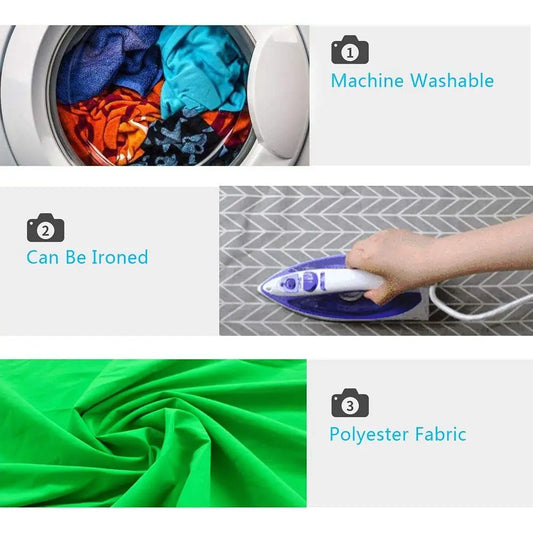 Video Shooting Smooth Green White Black Screen Photography Background Backdrop Cloth Chromakey Photo Studio Camera & Photo