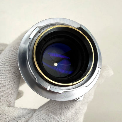 Light Lens Lab 50mm f1.9 Lens Dallmeyer Rigid-ZS6 Chrome Aspherical for Leica M M6 M7 M9 M10P M11 M240