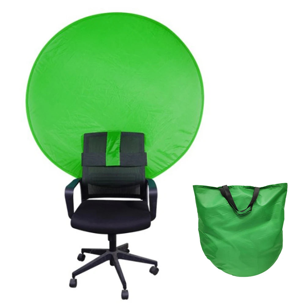 75/110cm Green Screen Photography Props Portable Chroma Key Background Photos For YouTube Video Studio Reflector Backdrop Cloth