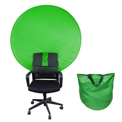 75/110cm Green Screen Photography Props Portable Chroma Key Background Photos For YouTube Video Studio Reflector Backdrop Cloth