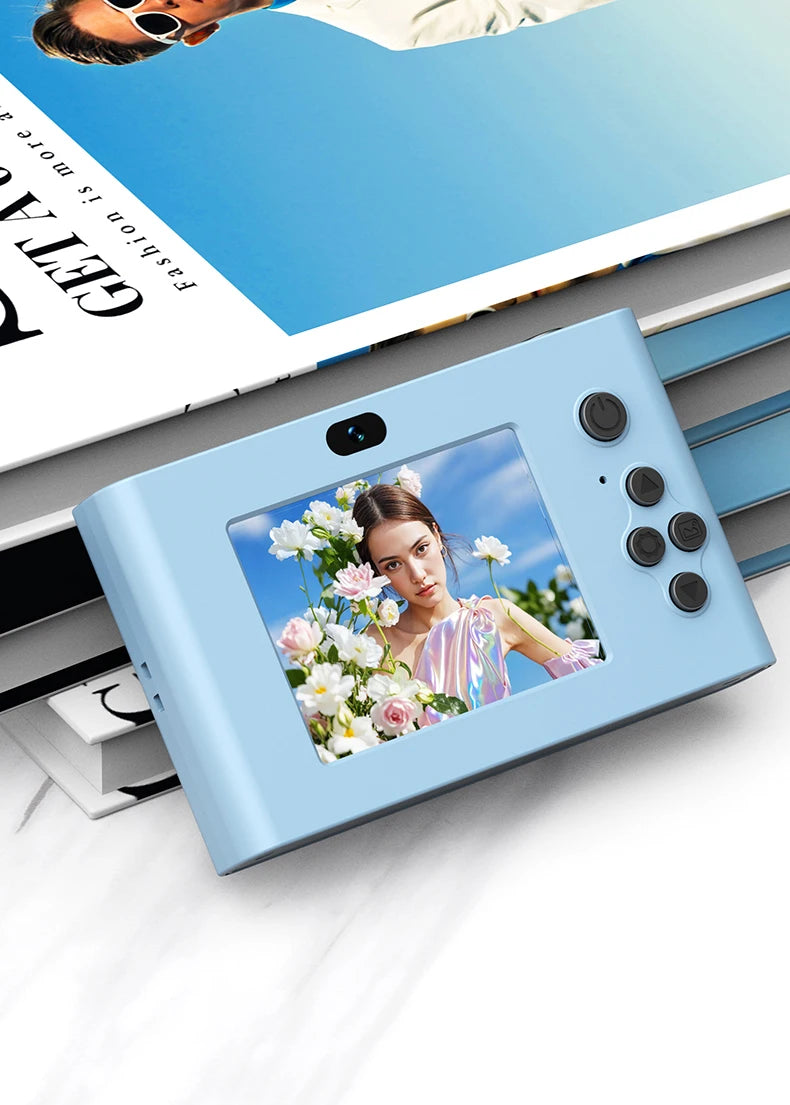 Retro CCD 24 Million Pixels Camcorder 4K Digital Camera 16x Zoom Compact Cameras Auto Focus for Adult Beginners Kids Photograph
