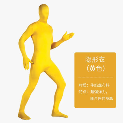 Green Screen Suit Jumpsuits for Movie Video Invisible Effect Full Body Photographic Filming Studio Props Adult Cosplay Costume