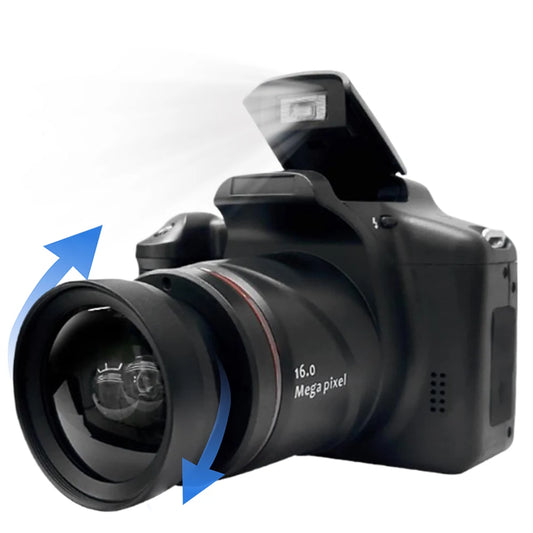 16MP Digital Camera with 2.4 Inch LCD Screen Video Camera 16X Digital Zoom Video Recorder for Photography Digital Camera