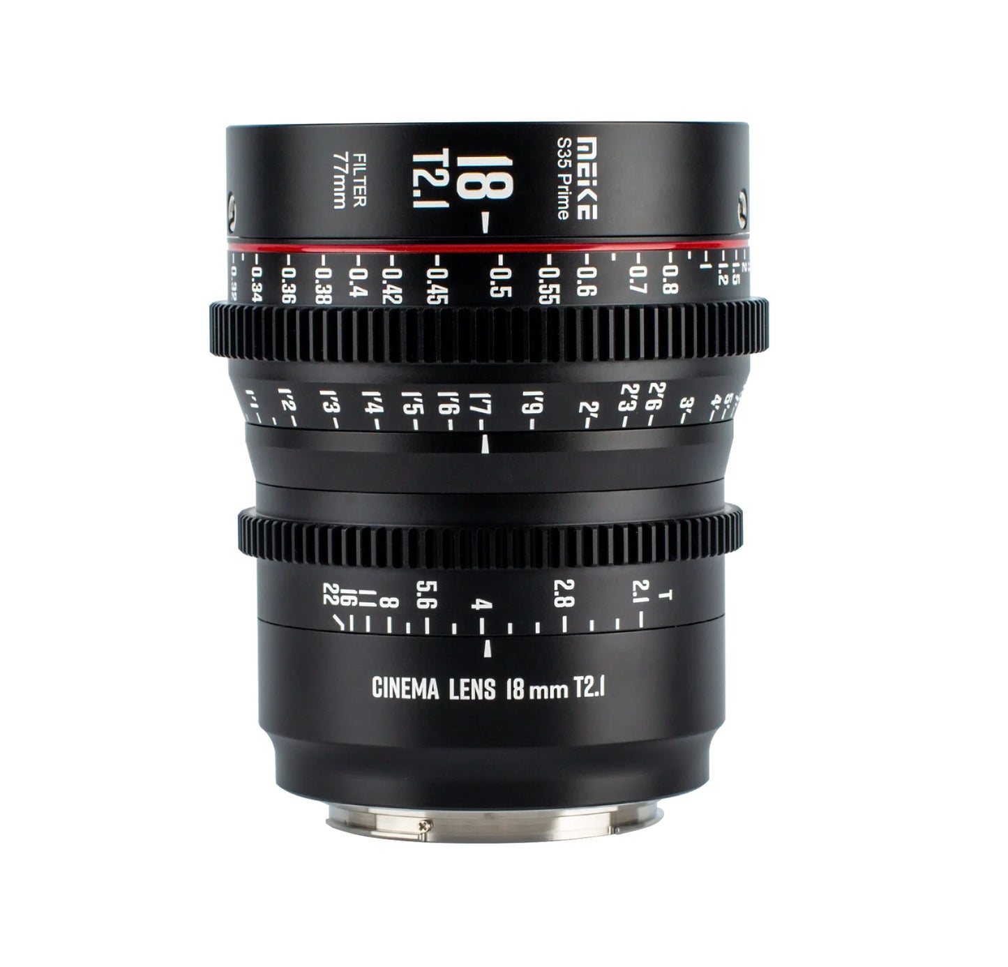 Meike Prime 12/18/25/35/50/75/100mm T2.1Cine Lens for Super 35 Frame Cinema Camera System--Fast Delivery