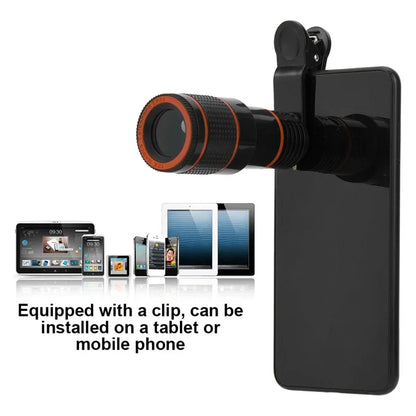 Telephoto Phone Lens Camera Universal Zoom Iens Highdefinition Focusing Effect Photography Large Light Transmission High Colour