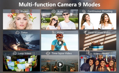 6K Digital Camera for Photography and Video Autofocus Anti-Shake 84MP YouTube Vlogging Camera 3'' 180° Flip Screen with Flash