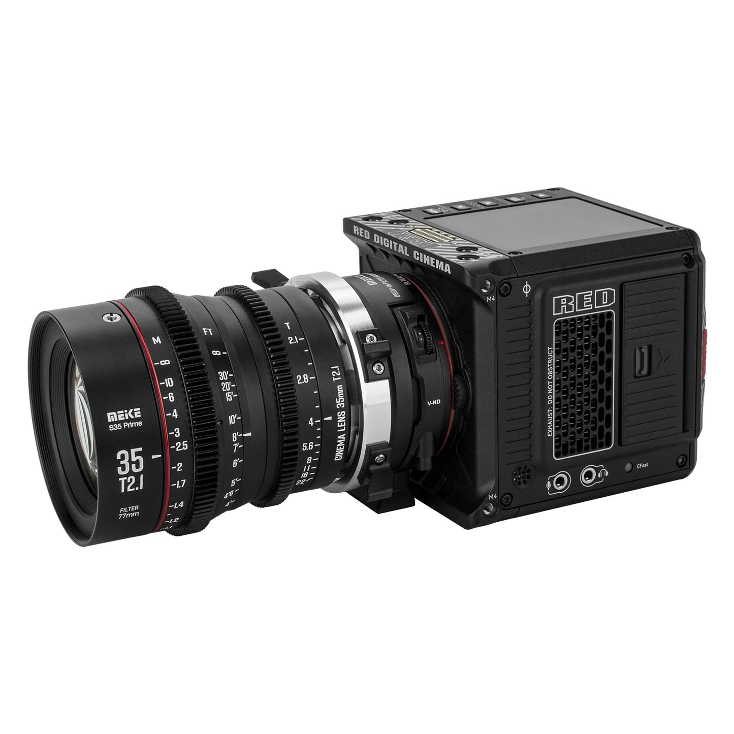 Meike Prime 12/18/25/35/50/75/100mm T2.1Cine Lens for Super 35 Frame Cinema Camera System--Fast Delivery