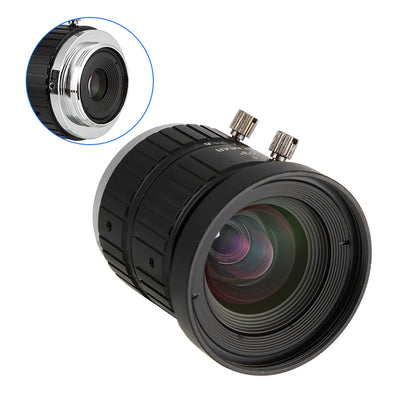 5MP Camera Lens Security Camera Lens 5MP HD Camera Lens 8mm Focal-Length Manual Aperture C Mount Security Surveillance CCTV Lens