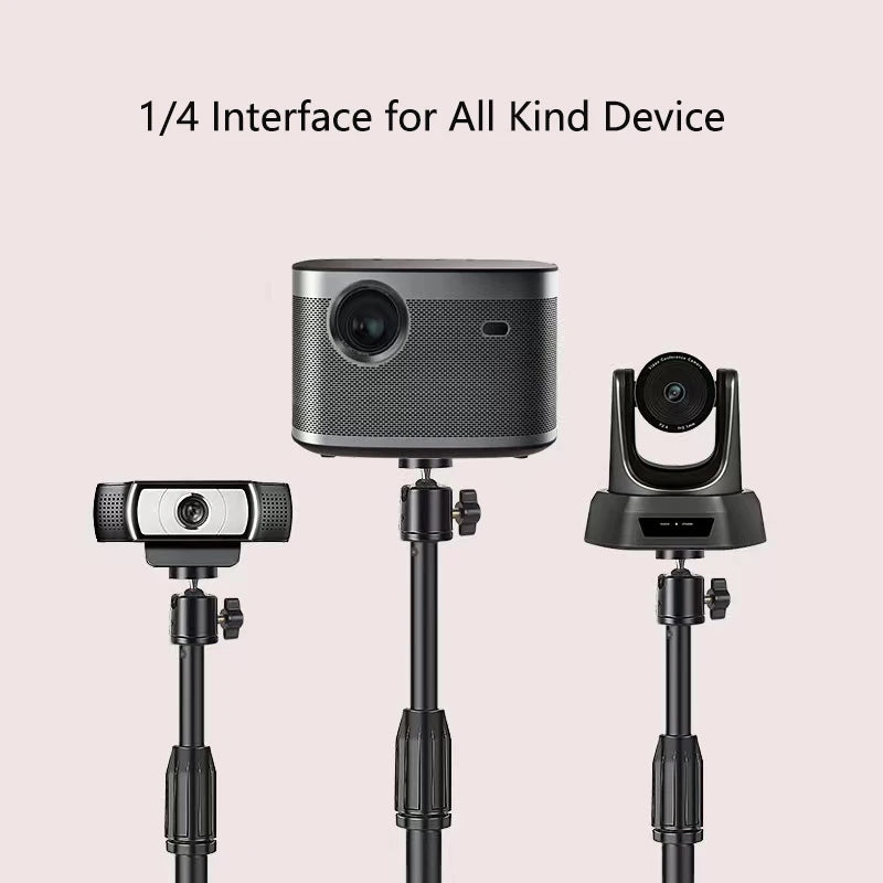 Desk Webcam Mount Support Tripod for Mobile Phone Samrtphone Stand Table Web Camera Cellphone Holder Tripe for Iphone Logitech