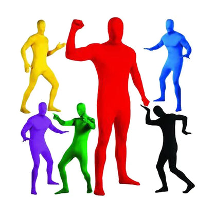 New Green Screen Suit Chroma Body Zentai Suit For Adult Movie Video Invisible Effect Photographic Filming Studio Costume Props