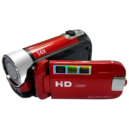 Vlog Camera 1080P Full HD 16 Million Pixel DV Camcorder Digital Video Camera Screen 16X Night Shoot Zoom Digital Zoom Wholesale