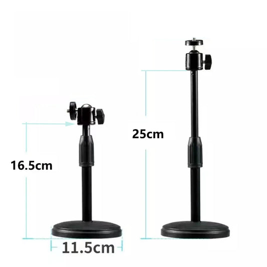Desk Webcam Mount Support Tripod for Mobile Phone Samrtphone Stand Table Web Camera Cellphone Holder Tripe for Iphone Logitech