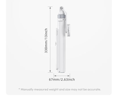 Ulanzi TT88 1.44M Overhead Selfie Stick Phone Tripod with Magnetic Clamp Wireless Remote Extension Tripod for LiveStreaming Vlog
