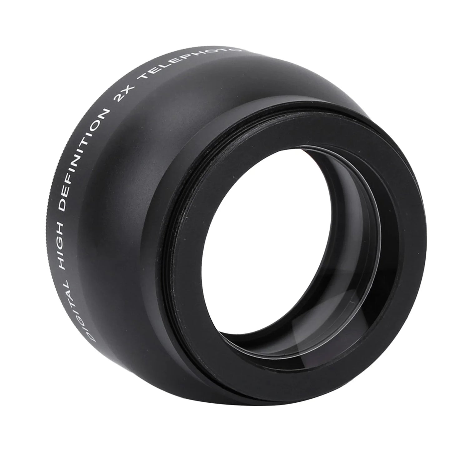 2X Lens 52mm 2X Magnification HD  Converter Telephoto Lens for 52mm Mount Camera 52mm Mount Camera Lens High Definition Lens
