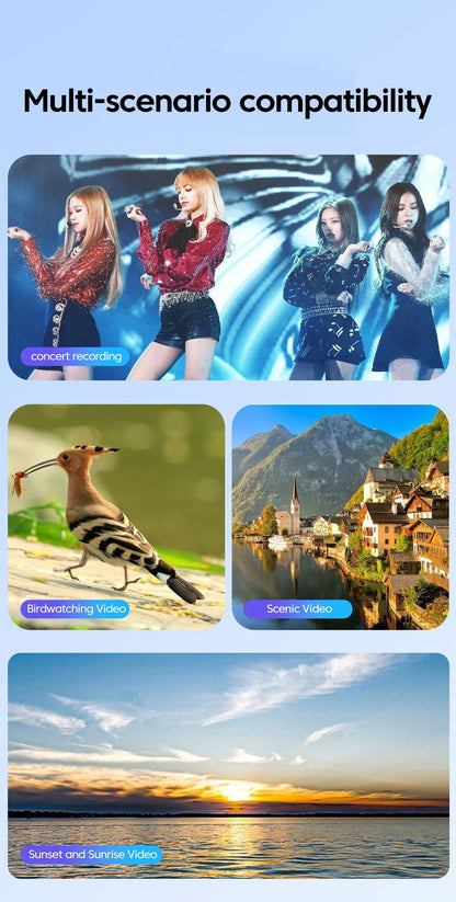 20x Telephoto Phone lens Camera Universal Zoom Iens Highdefinition External Effect Photography Large light Transmission