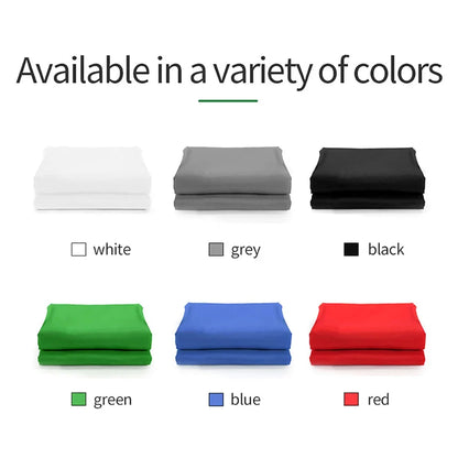 GAINVANE Photography Backdrops White/Black Muslin Cotton Green Screen Chromakey Photo Background Cloth For Photo Shoot Props
