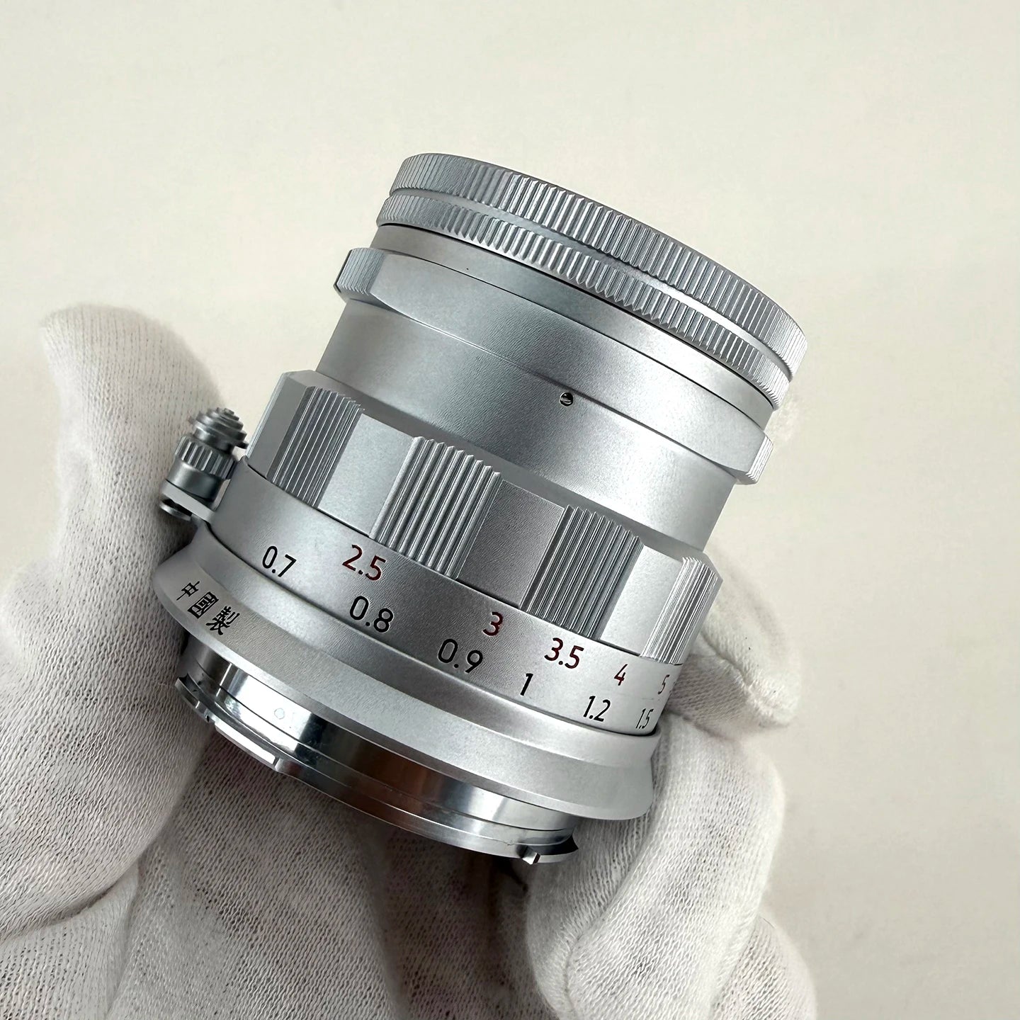 Light Lens Lab 50mm f1.9 Lens Dallmeyer Rigid-ZS6 Chrome Aspherical for Leica M M6 M7 M9 M10P M11 M240