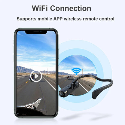 video camera wearable wearable video camera 4k Head Mounted Camera 4K 30FPS Anti Shake and 120° Wide Angle Lens Video Camera
