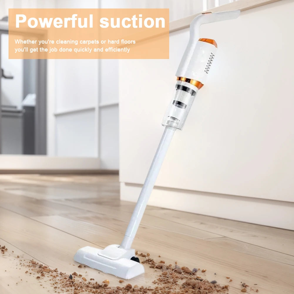 Handheld Wireless Vacuum Cleaner USB Rechargeable Strong Suction Handheld Water Sweeper 2000mAh Cordless Portable Cleaning Robot