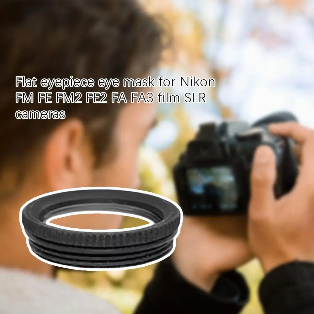 Metal Viewfinder Eyepiece For Nikon FM FE FM2 FE2 FA FA3 Film SLR Camera Flat Eyepiece Camera Flat