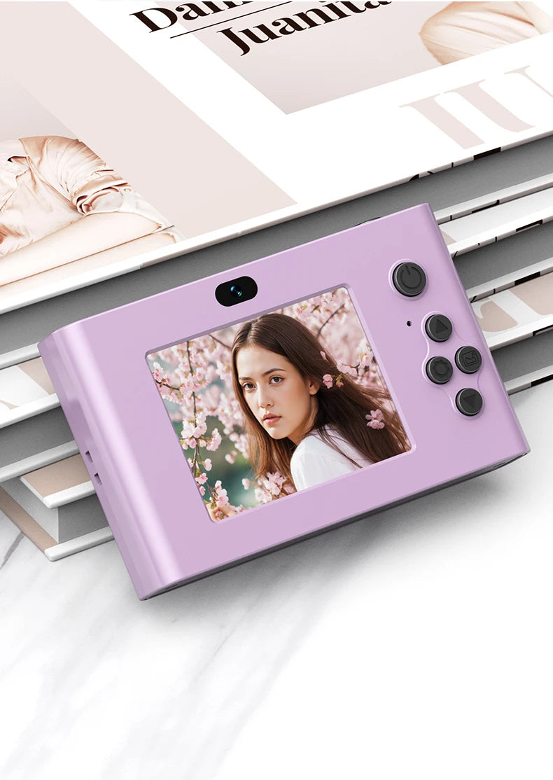 Retro CCD 24 Million Pixels Camcorder 4K Digital Camera 16x Zoom Compact Cameras Auto Focus for Adult Beginners Kids Photograph