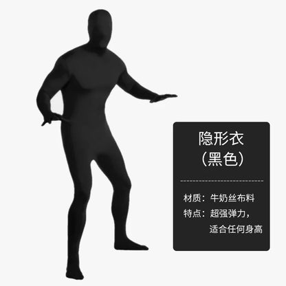 Green Screen Suit Jumpsuits for Movie Video Invisible Effect Full Body Photographic Filming Studio Props Adult Cosplay Costume