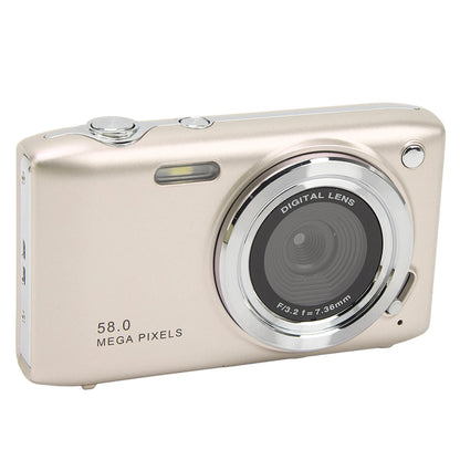 4K Digital Camera Digital Camera 2.88 Inch Screen 58MP 4K HD 16X Zoom Fixed  Macro Timed Photography Digital Video Camera
