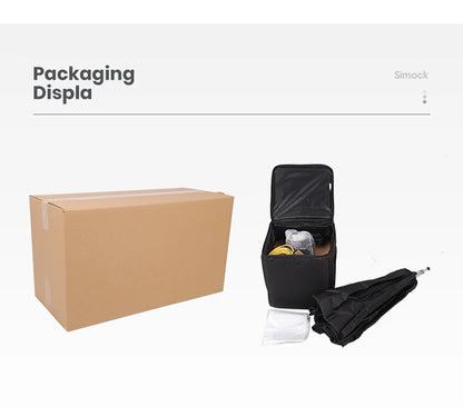 Professional Photography Fill  2 in 1 Kit with Camera Umbrella Softbox Photo Shooting Studio Soft Light Box