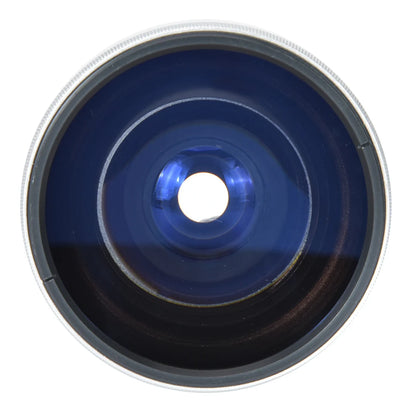 Fisheye Lens Silver Waterproof 37mm 0.25X Fisheye Lens Camera Lenses Strong Applicability for Photographer Camera Accessories