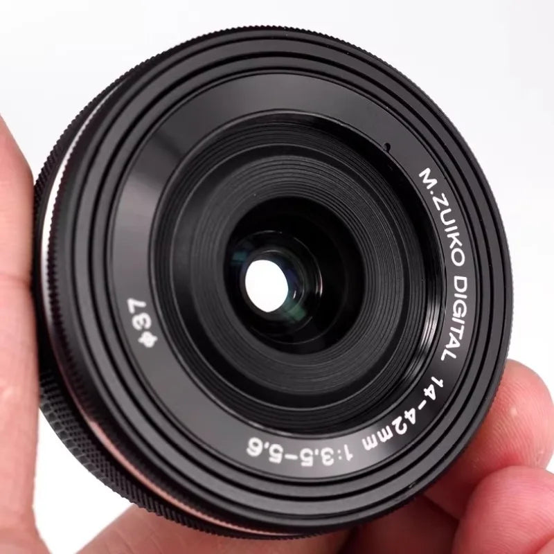Genuine 14-42 Zoom Lens 14-42mm F3.5-5.6 EZ For Olympus EM10 EM5 EP5 EP3 EPL5 EPM2 For Panasonic GF5 GX1 GX7 G10 GH1 Camera