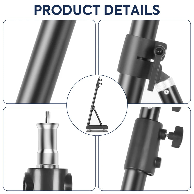 22" Ring Light Kit With Boom Arm Stand, 3200-6500k Dimmable Led Video Light,With Carrying Bag For Phone,Barber Shop,Beauty Room