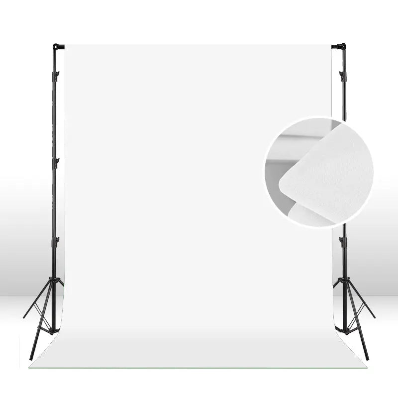 Photography Backdrops Muslin Cotton Green Screen Chromakey Photo Background Cloth Shoot Props Green White Black Grey