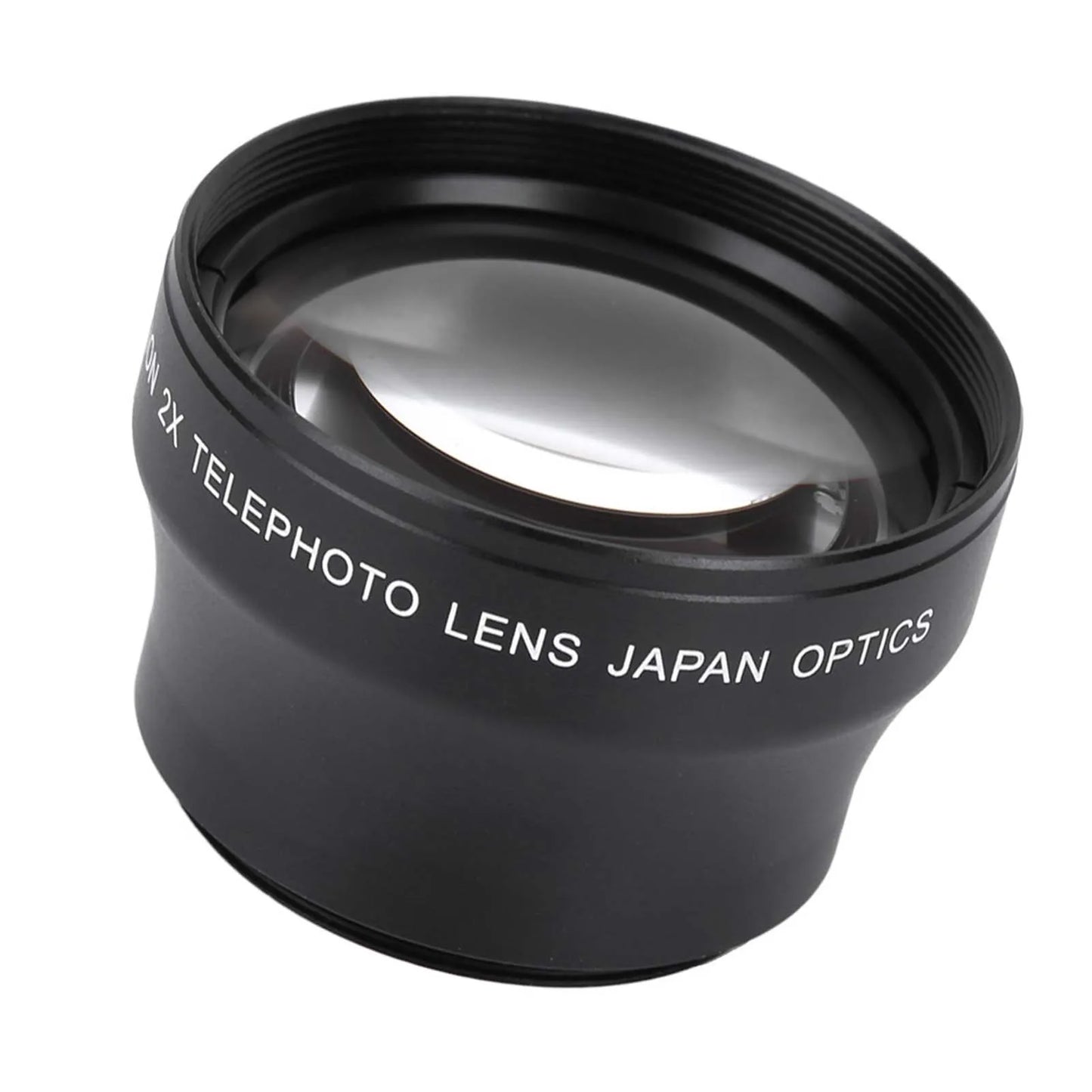 2X Lens Camera Lens 2X Magnification High Definition Converter Telephoto Lens for 37mm Mount Camera Lens High Definition Lens