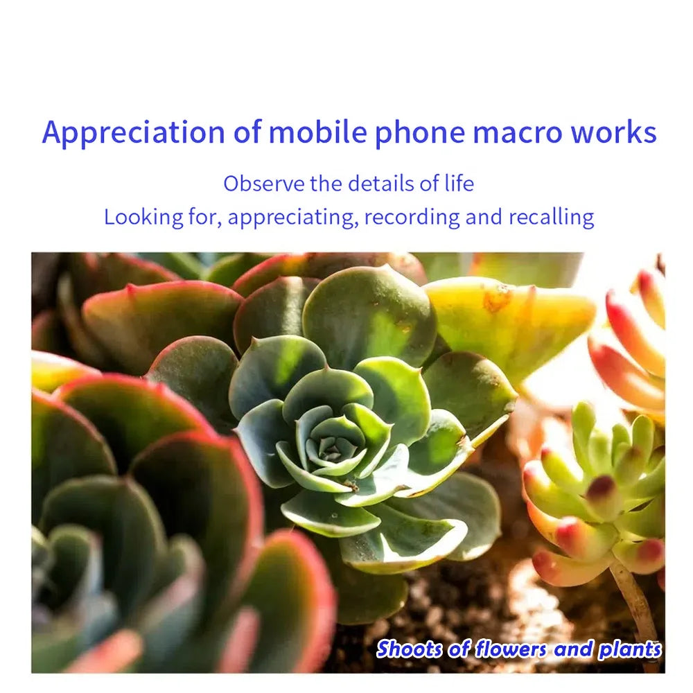 30-120mm Macro Lens Long Distance Professional Universal Clip Camera Photo Lens CPL Star Filters for iPhone XIAOMI HUAWEI Mobile