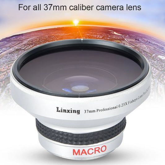 Additional Fisheye Lens Strong Applicability Fisheye Lens Camera Mount Camera Lenses for Camera Accessories Gift Photographer