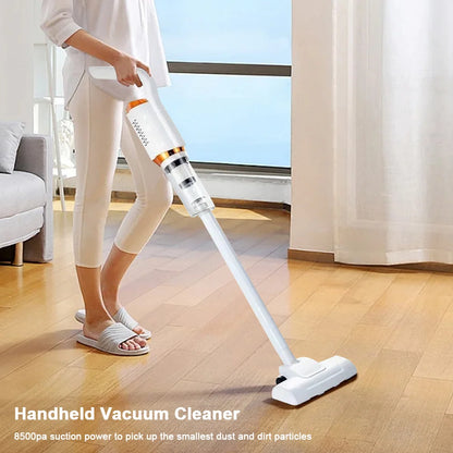 Handheld Wireless Vacuum Cleaner USB Rechargeable Strong Suction Handheld Water Sweeper 2000mAh Cordless Portable Cleaning Robot