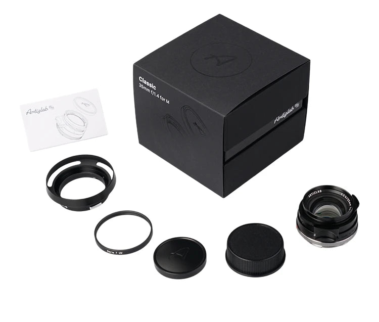 Artizlab 35mm F1.4 Full Frame Camera Lens For Leica M Mount For Leica M240 M3 M6 M7 M8 M9 M9p M10
