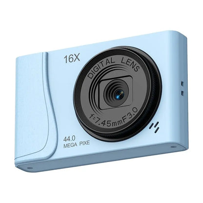 Retro CCD 24 Million Pixels Camcorder 4K Digital Camera 16x Zoom Compact Cameras Auto Focus for Adult Beginners Kids Photograph