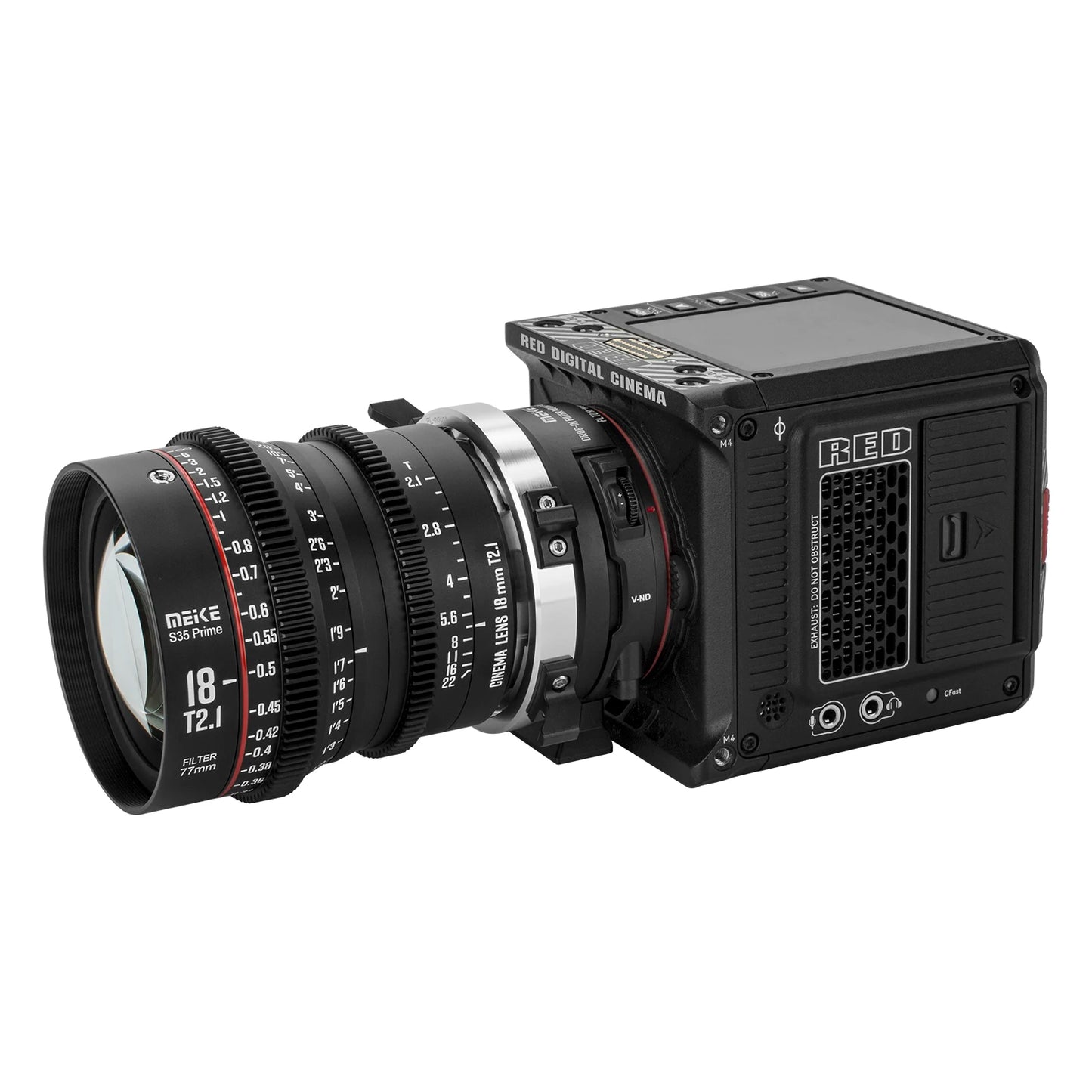 Meike Prime 12/18/25/35/50/75/100mm T2.1Cine Lens for Super 35 Frame Cinema Camera System--Fast Delivery