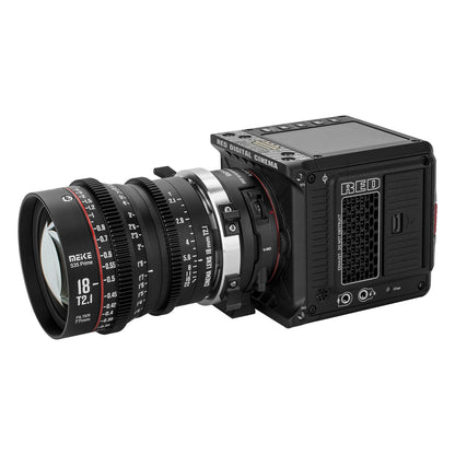 Meike Prime 12/18/25/35/50/75/100mm T2.1Cine Lens for Super 35 Frame Cinema Camera System--Fast Delivery