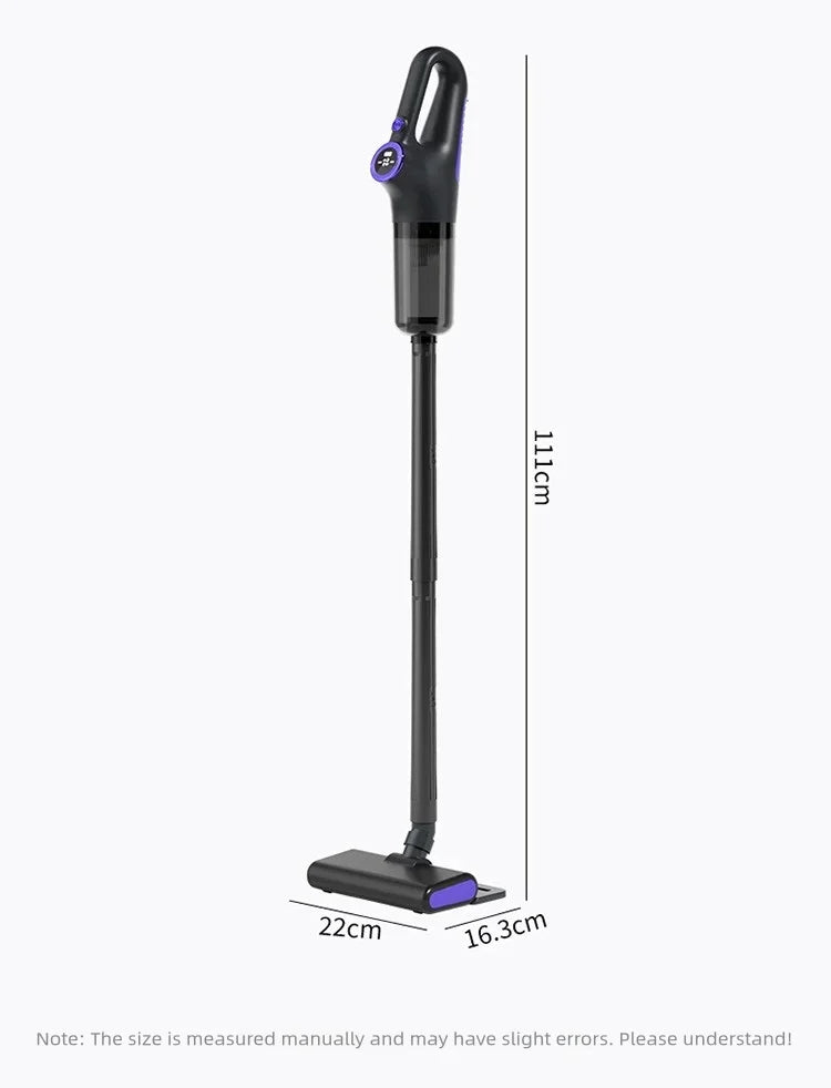Hot-selling wireless car household vacuum cleaner, lasting battery life and strong suction, LED screen display,