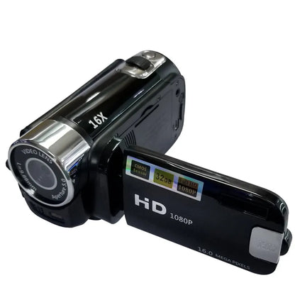 Vlog Camera 1080P Full HD 16 Million Pixel DV Camcorder Digital Video Camera Screen 16X Night Shoot Zoom Digital Zoom Wholesale