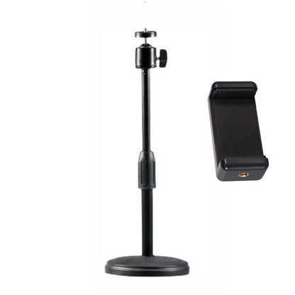 Desk Webcam Mount Support Tripod for Mobile Phone Samrtphone Stand Table Web Camera Cellphone Holder Tripe for Iphone Logitech