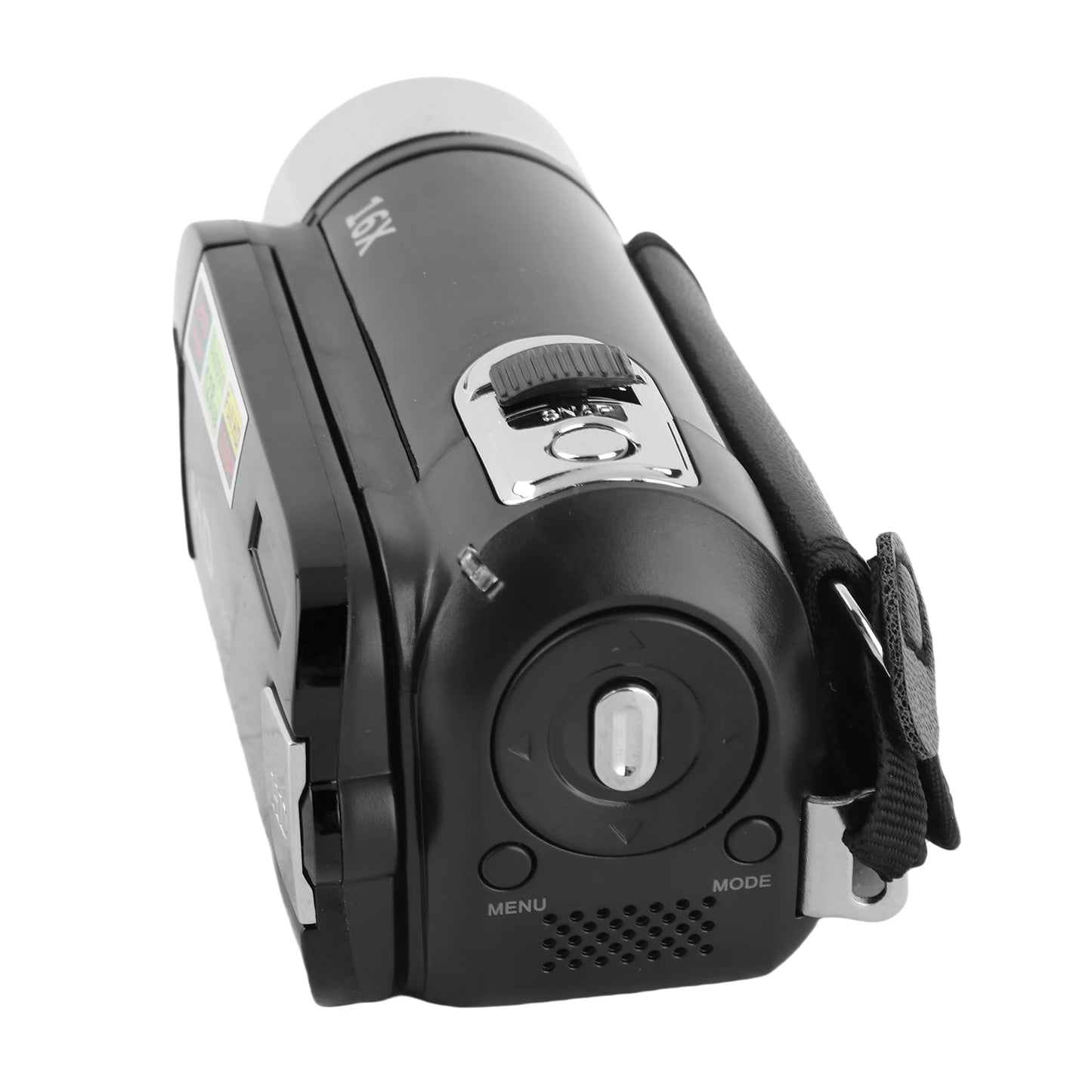 Portable 1080P High Definition Digital Video Camera DV Camcorder 16MP 2.7 Inch LCD Screen 16X Digital Zoom Built-in Battery